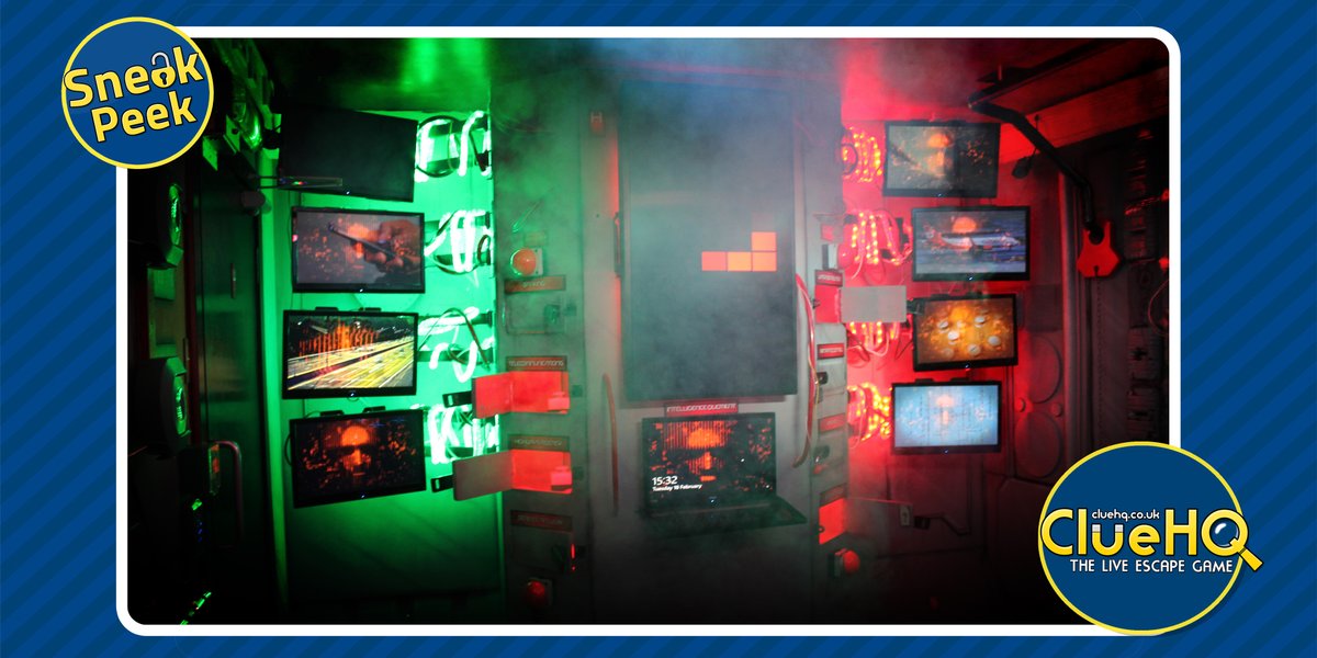 ClueHQBham's tweet photo. Here's a proper sneak peek into one of our games!

#ClueHQ #EscapeRoom #EscapeGame #ai9 https://t.co/FhpMCGgg94