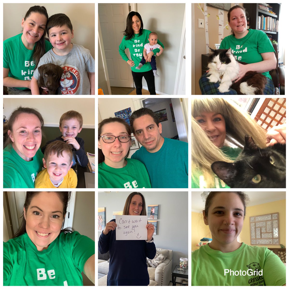 Dear Students,

WE MISS YOU SO, SO MUCH. 

💛🖤Love,
CMS/CHS Faculty &amp; Staff

💚BE KIND💚BE YOU💚