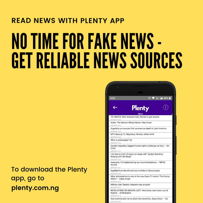 Thisisplenty's tweet photo. No time for fake news - get reliable news from news sources! Get it on Google Play via https://t.co/RTUAteCQaF #FakeNews #NoFakeNews https://t.co/JBNR7yXFj0