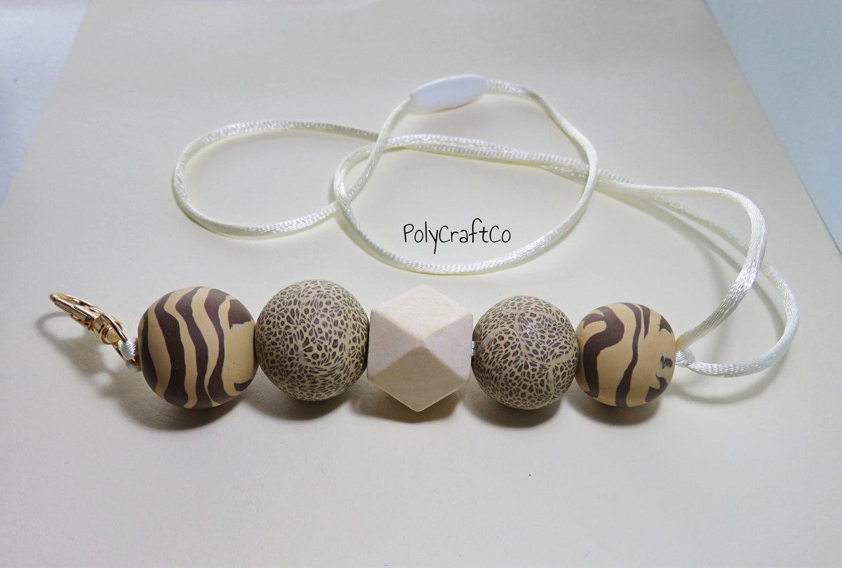 co_poly's tweet photo. Wild about my new animal print lanyard on my #etsy shop: Animal Print Teacher Lanyard - Beaded Lanyard #teacherlanyard #beadedlanyard #woodenbead #polymerclay #claybeads #leopardprint #animalprint #idholder #polycraftco #necklacelanyard https://t.co/E48WoPwJcD https://t.co/TEQ0NmM97b
