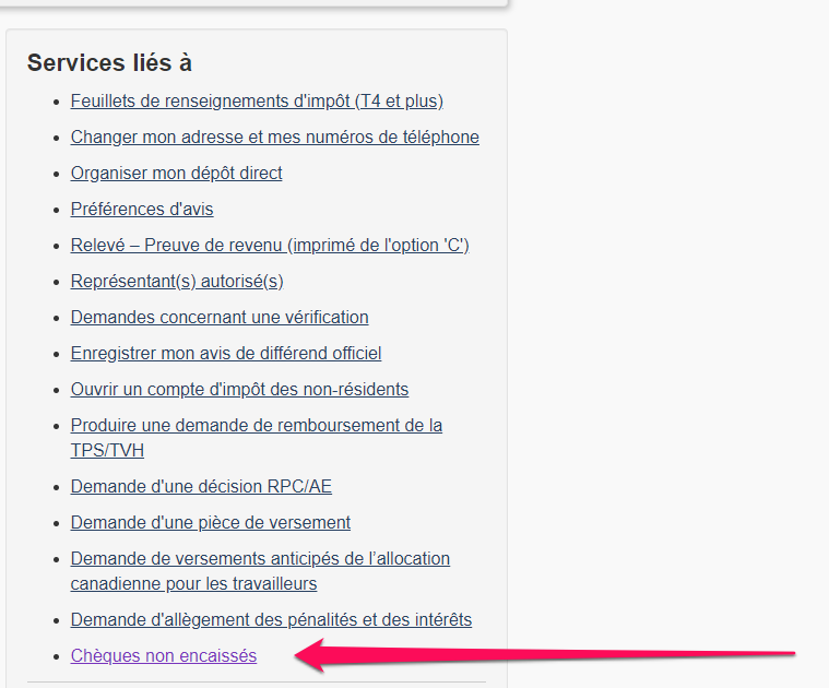 VConseiller_NET's tweet photo. Beaucoup de gens cherchent toutes les liquidités qu'ils peuvent présentement. Sur le site de l'Agence de Revenu du Canada, vous avez une section pour les chèques non-encaissé depuis des lunes... Certaines personnes pourraient être surprises. https://t.co/PE2YBmbEdp