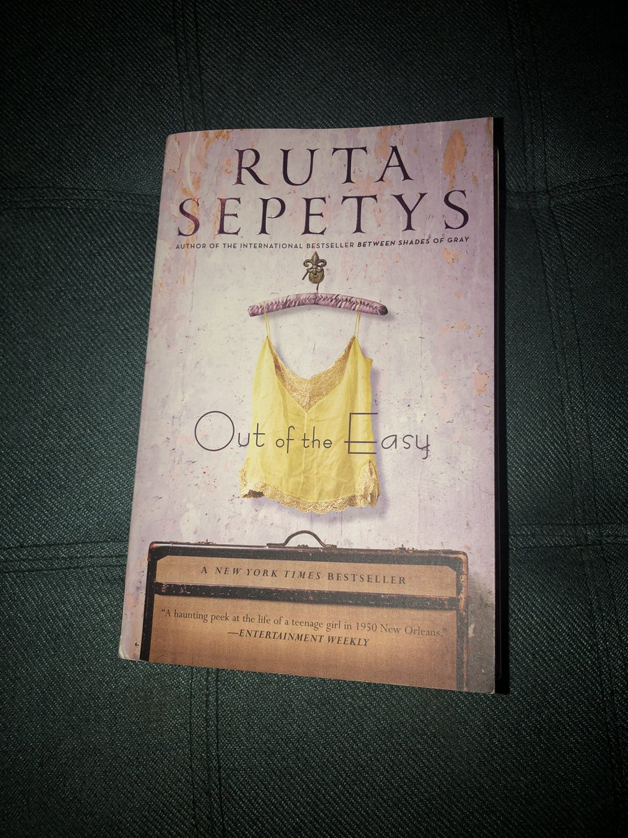 My read for this week! Ruta Sepetys has become one of my favorite authors with her historical fiction tales. 

Check out New Orleans with this book!