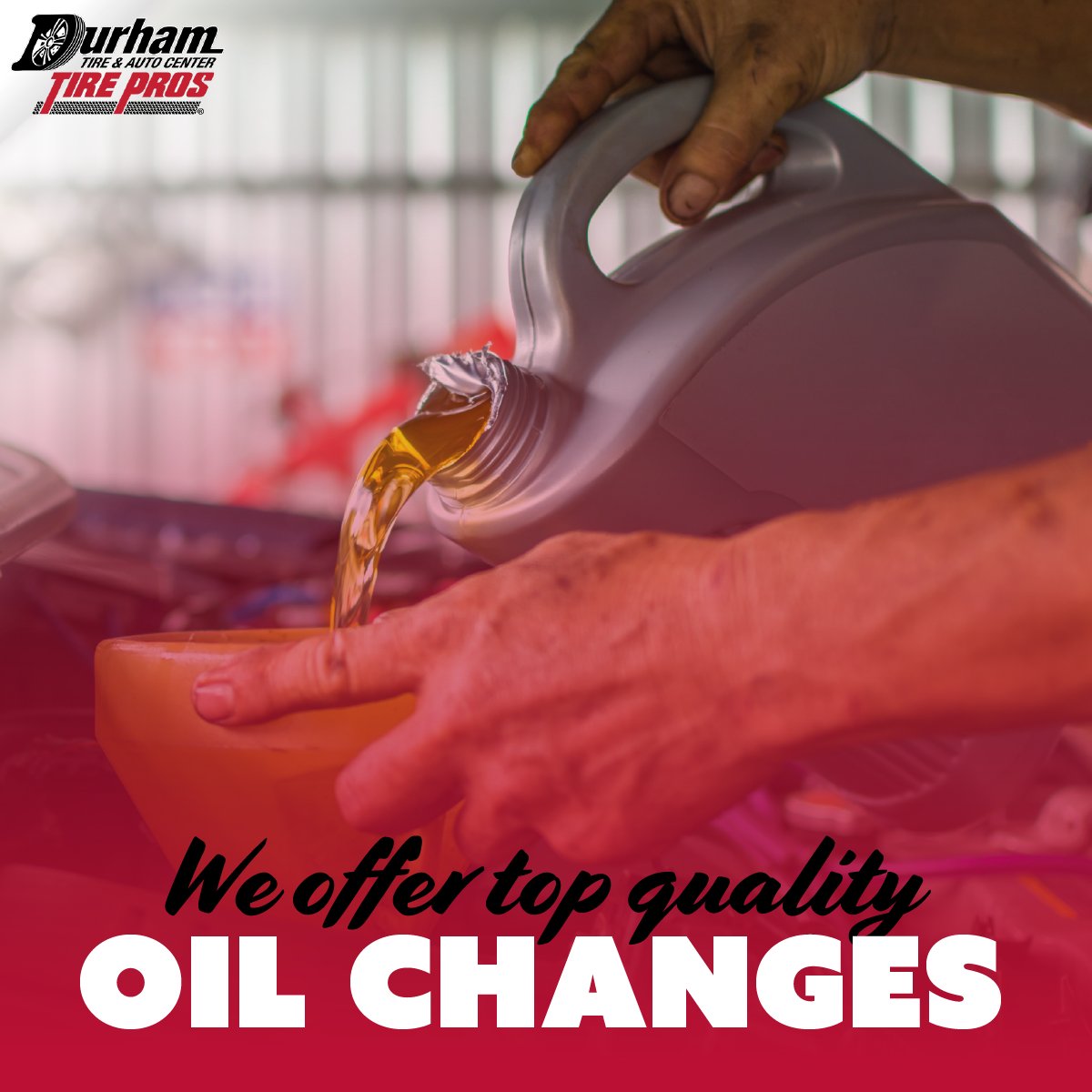 DurhamTirePros's tweet photo. Changing your vehicle’s oil routinely is one of the most important things you can do to promote long term vehicle performance. At #DurhamTirePros, we understand the importance of an oil change. Call us at 919-286-3332 (Hillsborough) or 919-220-8473 (Ro ... https://t.co/C3wcHFxBkx https://t.co/1qDDcP4e5i