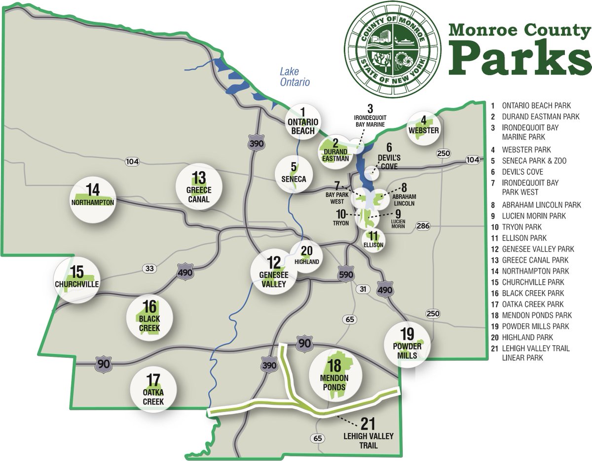 Monroe County Parks (MC21Parks) Twitter