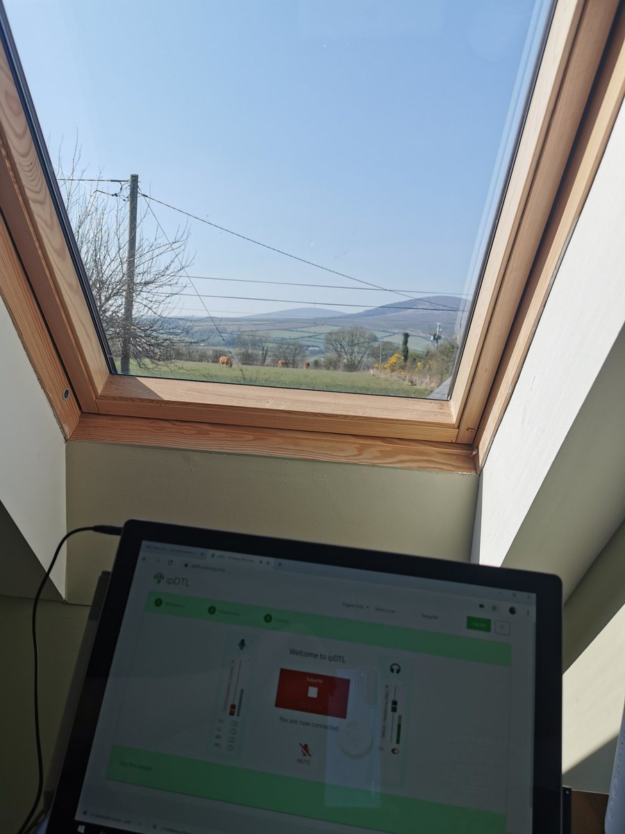 TheHarryMcC's tweet photo. I'll be on @NewstalkFM next with @IvanYatesNT for the Final Furlong! 

I'm hitting the airwaves from my hallway in Wexford 🎙️

I apologise in advance for my lack of positivity - blame #COVID19 isolation!

@barbarascully is in great spirits though 🙌😊 https://t.co/Oa8Vi1IxhQ