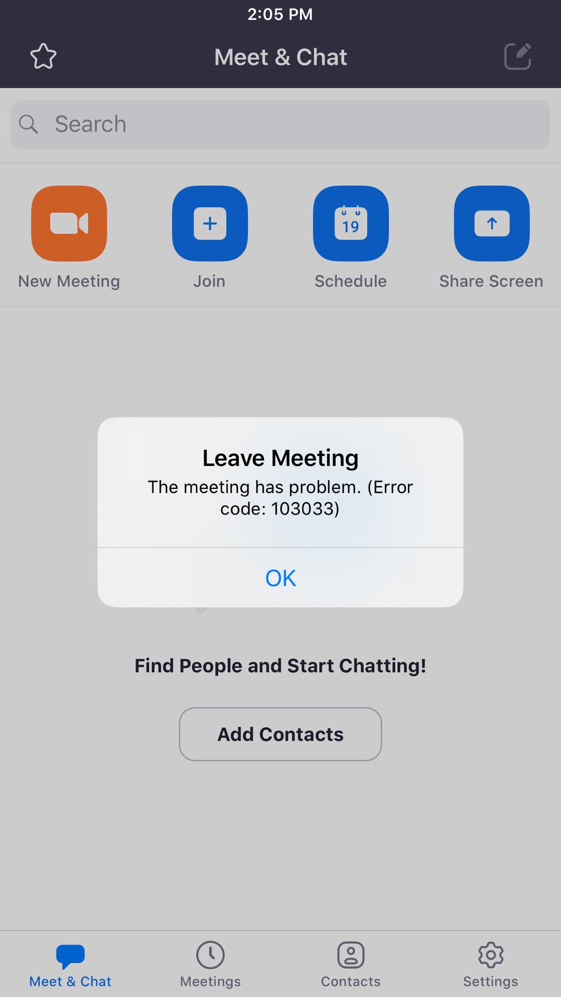 Ryomathebullet V Twitter Zoom Us I M Trying To Join A Zoom Meeting But I Get Error Code T Co As36pju1li Twitter