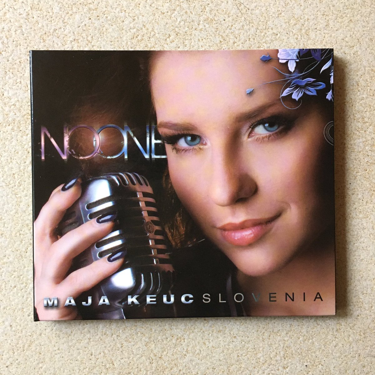 shadyladyvision's tweet photo. My #Slovenia 2011 CD Single.
#Eurovision 💙 @MajaKeuc https://t.co/Zrd1n5XR3b