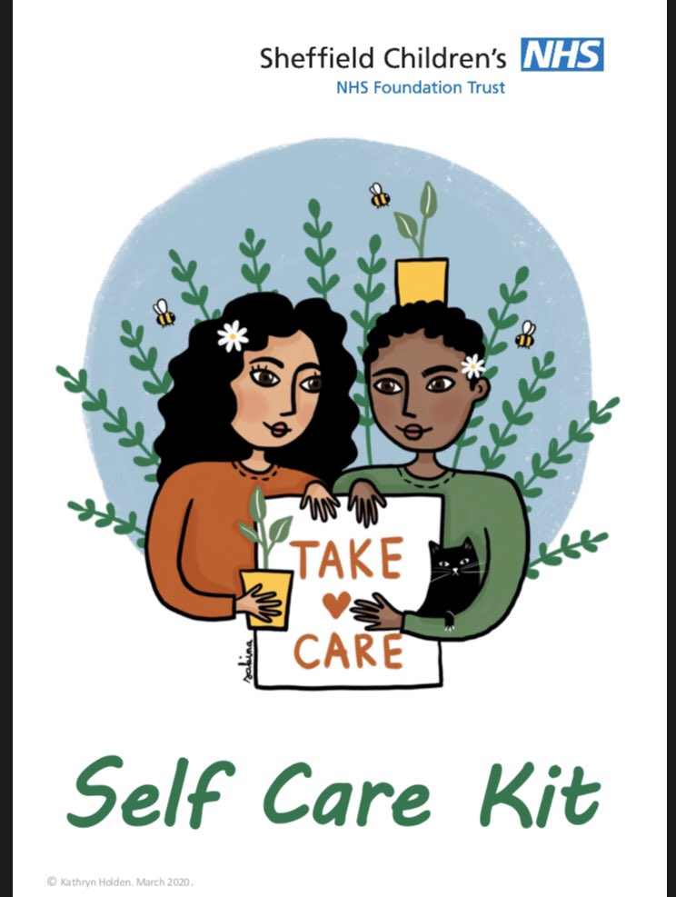 Manreesh's tweet photo. Please use and share the resource below - a self care kit designed for younger people (with tips we could all use!) in these uncertain times.  #selfcare #mentalhealth                             @DrKathrynholden - thank you!        https://t.co/hBMJvTK0gT https://t.co/nOK3zPtEWi