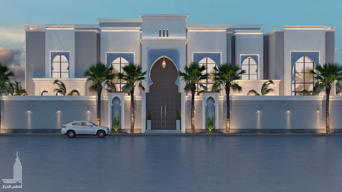 BAKARMAN21's tweet photo. قصر سكني - الرياض - من تصميمي.
#نيو_كلاسيك #اندلسي #عمارة https://t.co/d9kSjGhyjd
