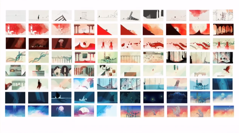 On découvre ainsi des déserts arides, des caveaux aquatiques, des architectures surréalistes aux statues symboliques ou encore des souterrains énigmatiques, chaque niveau revêtant ses propres couleurs débloquées au fil de l’aventure.