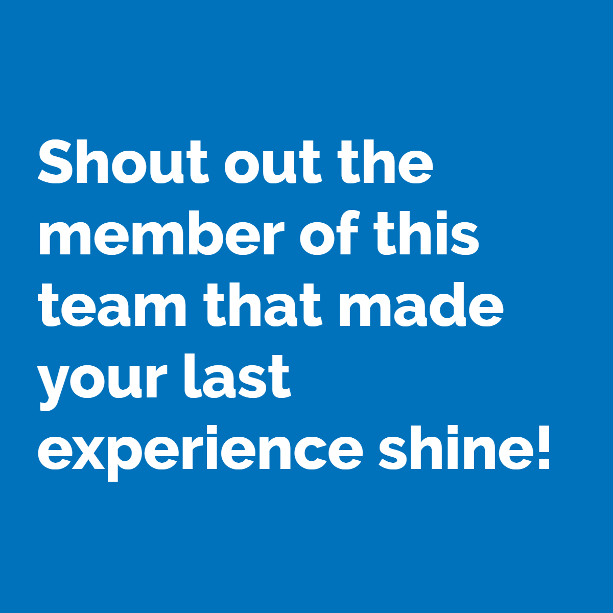 There's no better time to show some positive vibes than right now, Chicago.