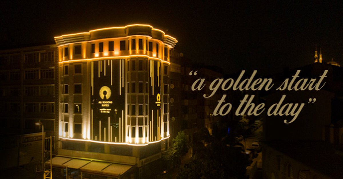 Şehrin kalbinde kendinizi evinizde hissetiğiniz yerde, gelecek güzel günleri hep birlikte karşılayacağız.☀️📸 #Beautiful days await you in the #heart of the #city💫

#agoldenstarttotheday 
🌍 allseasonssuites.com
#AllSeasonsSuites #AllSeasonsSuitesİstanbul #istanbul #Holidays