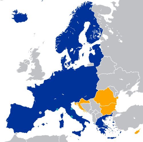 Miriamdalli's tweet photo. ℹ️ On this day in 1995, the #Schengen Agreement, a cornerstone of the EU’s freedom of movement, entered into force.

Who would have thought that only a quarter-century later, it would become one of the main casualties of Europe’s fight against the #COVID19 pandemic? https://t.co/YMv17c2gc7