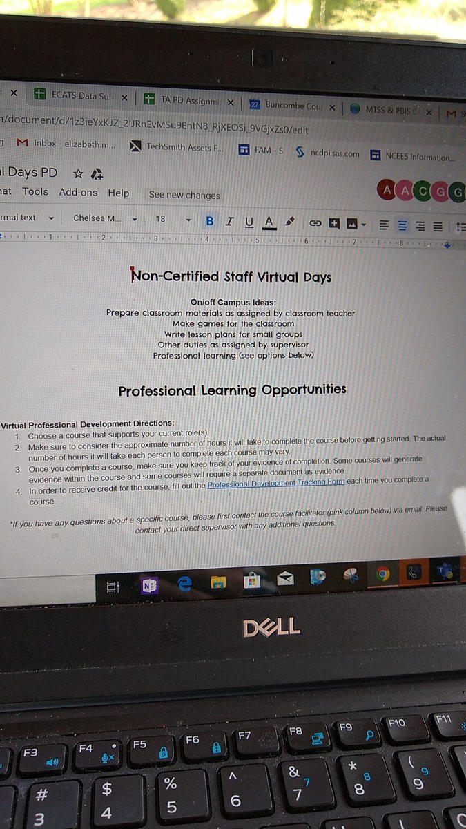 Love offering our super TAs virtual pd! Over 50 offerings including Science of Reading, math practices, technology, SEL, STEM, EC, MTSS and more! #alwayslearning #ncschoolheroes <a href="/ncmtss/">NCDPI MTSS</a> <a href="/BuncombeSchools/">Buncombe Schools</a>