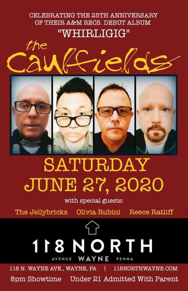 TheJellybricks's tweet photo. Big show announcement! We are really looking forward to supporting The Caulfields for this awesome event at @118_north on June 27th! Tickets go on sale Monday morning (3/30) at 10am at https://t.co/yb3EOZffHg #thecaulfields #whirligig #livemusic #118North #thejellybricks https://t.co/UjfX7PXdCF