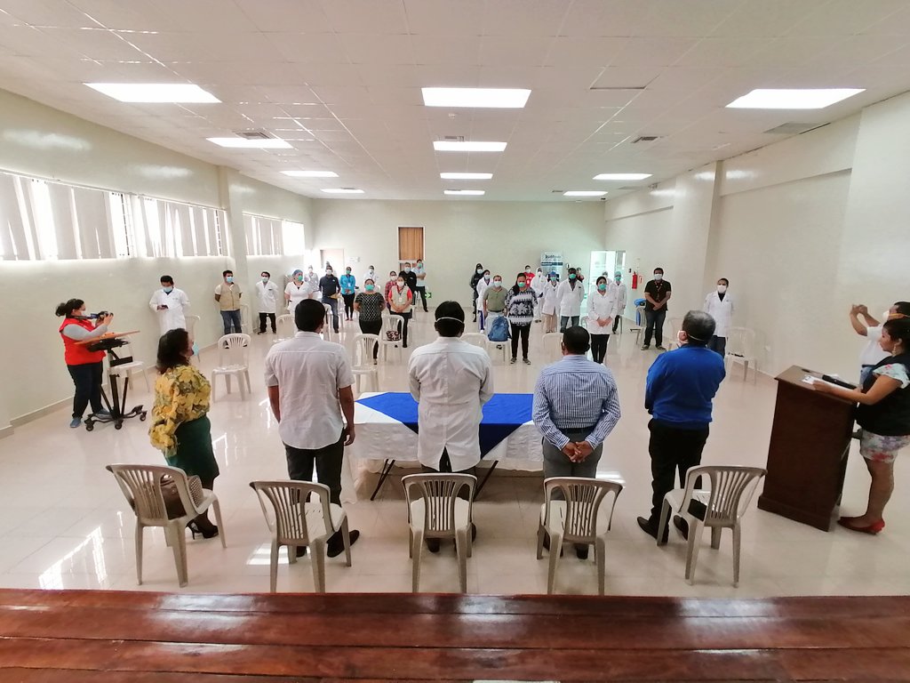 Gobersucumbios's tweet photo. JEPOL de #LagoAgrio de la @Gobersucumbios junto a @DefensaPublicaE y personal del Hospital Marco Vinicio Iza @Salud_Ec, participan de la posesión del Dr. Fernando Salazar como nuevo Director del #HMVI. Éxitos en este enorme reto asumido. @MinGobiernoEc @Lenin @mariapaularomo https://t.co/aMzo478niC