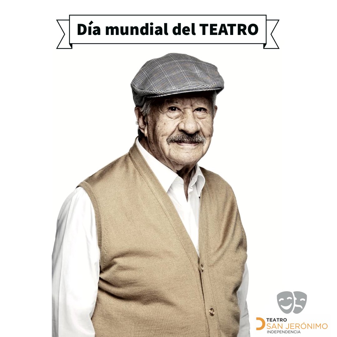 ⠀⠀⠀⠀⠀⠀
“¿Saben una cosa? En mi carrera como actor he interpretado tantos personajes luminosos, bellos y dolorosos, que se han evaporado en lo efímero del teatro junto a ustedes” Ignacio López Tarso
#teatro
