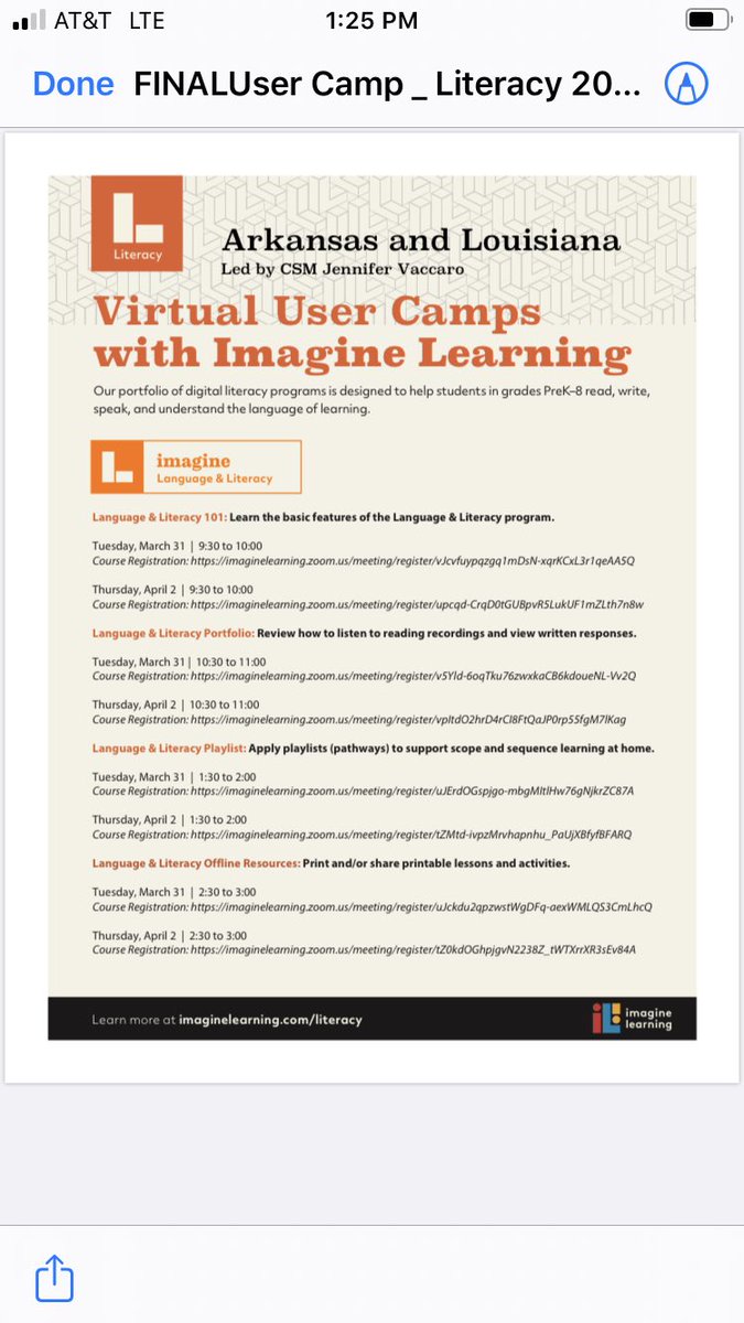 KaleyWren's tweet photo. Arkansas partners- please check your e mail for virtual Learning opportunities. As we learn to navigate these uncharted waters, we are here to help! Information on printable resources, assigning playlists, at home usage, &amp; more. We hope to see you via ZOOM next week! #eduAR https://t.co/74T5LzUiet