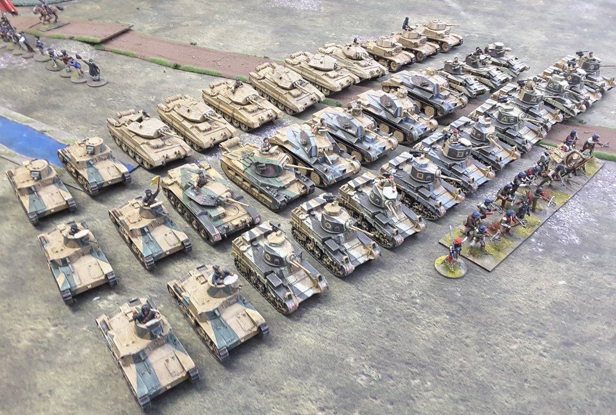 yarkshiregamer's tweet photo. https://t.co/UjBh25D7aY
Last 3 months painting output in one place #AHPCX think I went a bit tank mad 😁
#28mm #WW2 #wargaming #warmongers #tabletopgaming #paintingminiatures More pics down at t'Yarkshire Gamer blog https://t.co/p1TgUOxdZF