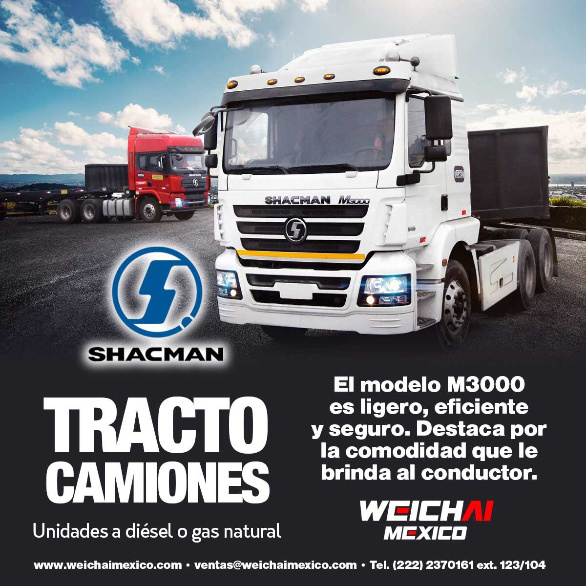 La resistencia y calidad de Shacman es el resultado de 40 años de experiencia sumado a la innovación tecnológica, aportada por sus alianzas con grandes y prestigiosas compañías como MAN, ZF, BOSCH, STEYR, CUMMINS, EATON, ALLISON y WABCO #shacman #shacmanmexico #tractocamiones