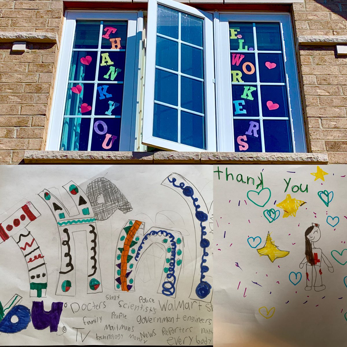alyssamunaretto's tweet photo. Thank you to everyone doing their part to keep everyone safe and healthy. ❤️ #RCESSpiritDays @RochCarrierES @QCHOttawa @hopitalmontfort @OttawaHospital @CHEO @TOHNurses https://t.co/OWMNkksJqN
