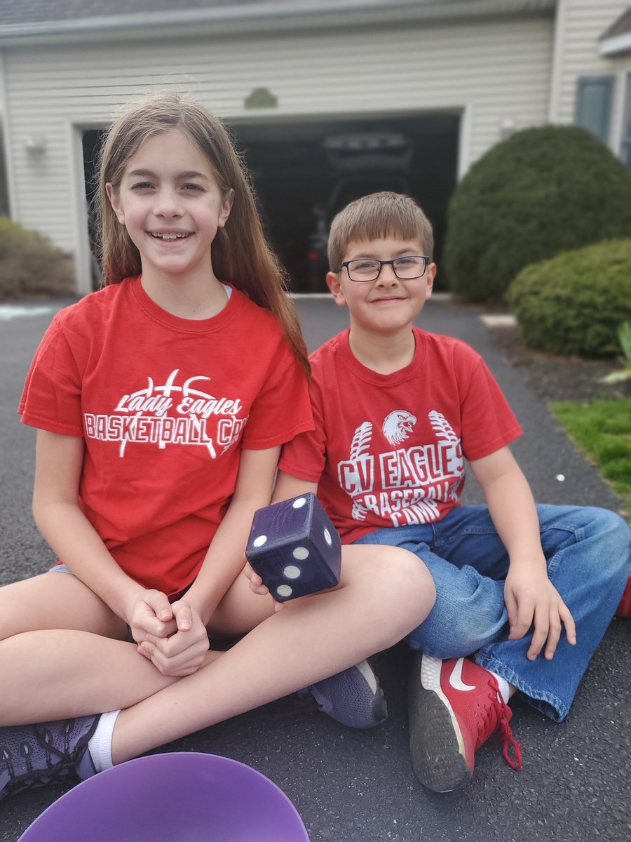dnandrews13's tweet photo. Wearing our #VirtualSpiritCV shirts while playing @MrsRobinsonCV Dollar Dice Game. @WC_WolfPack https://t.co/2LViez9zgm