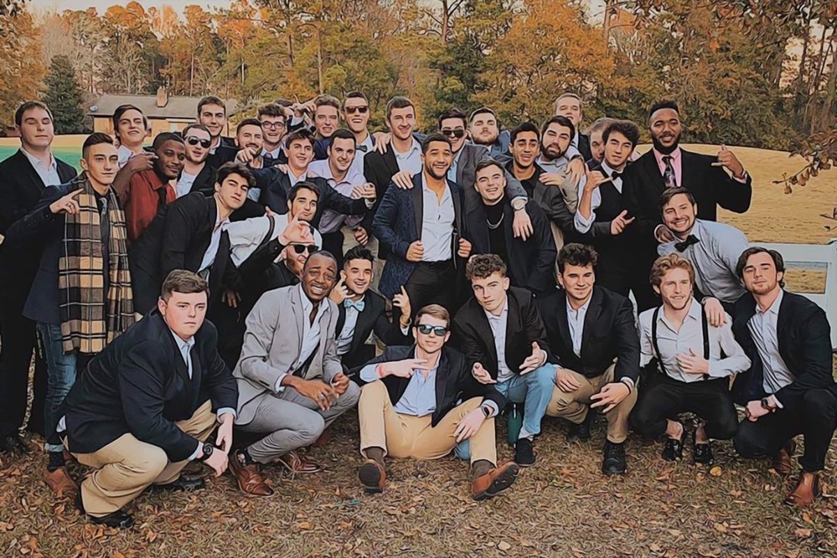 alphasigs's tweet photo. Quality shots from a quality group of men! Thanks for sharing, Delta Sigma (Coastal Carolina) 🤙 #AlphaSig175 https://t.co/pHOFA43HCv