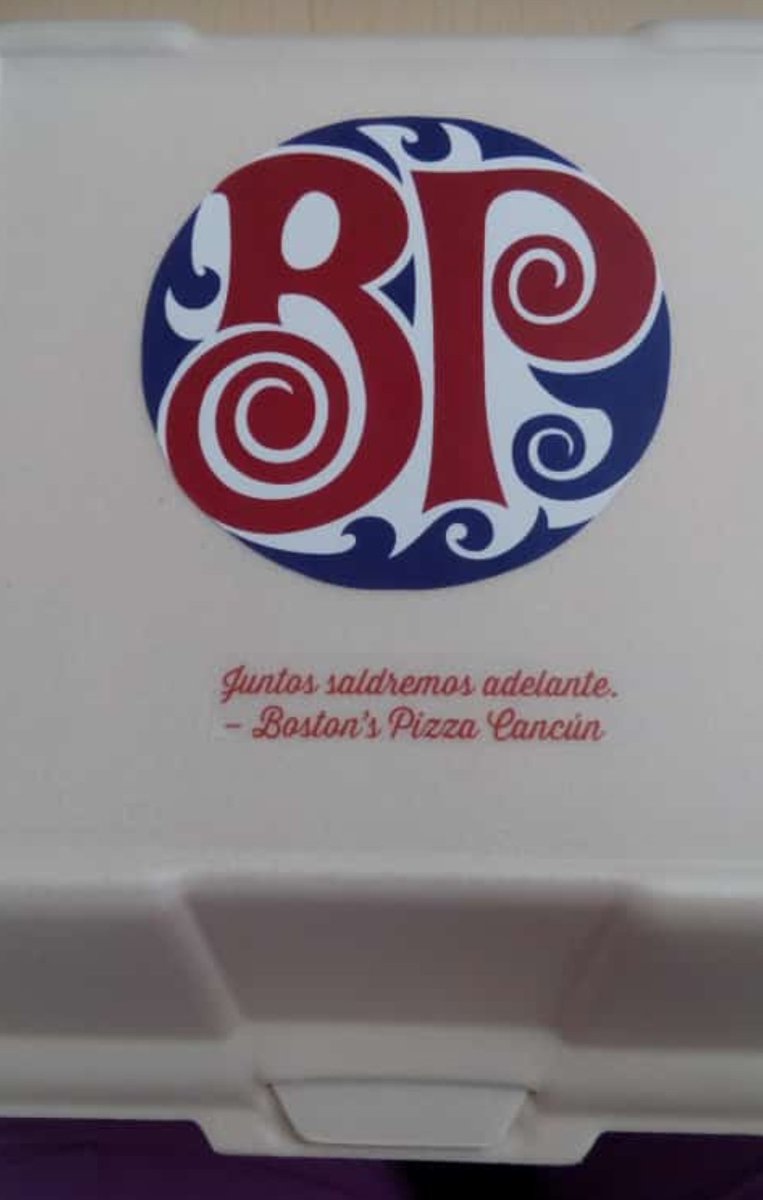 FabyDoporto's tweet photo. Que rica sorpresa 🥺 gracias!! @bostonpizza #bpcancun https://t.co/flNgqnfRSm