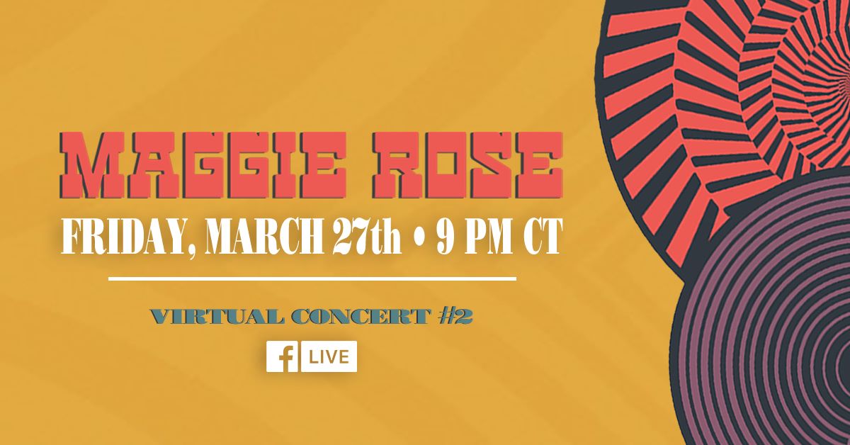 Stay tuned for an exciting announcement on Monday regarding new dates for M-PACT 2020. In the meantime, check out M-PACT Concert Series performer Maggie Rose’s virtual concert tonight on Facebook at 9 pm CT. For more details, visit maggierosemusic.com.