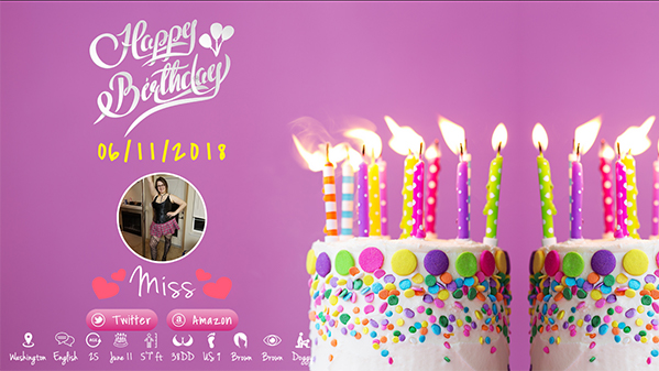 _custom_DESIGNS's tweet photo. #webCamMODEL has always reason for a party!
Invite your followers via #chaturbateCustomBIO to your celebration
or create special custom birthday card.
#chaturbatePROFILE #chaturbate #camMODEL https://t.co/QYvTQuJo9J