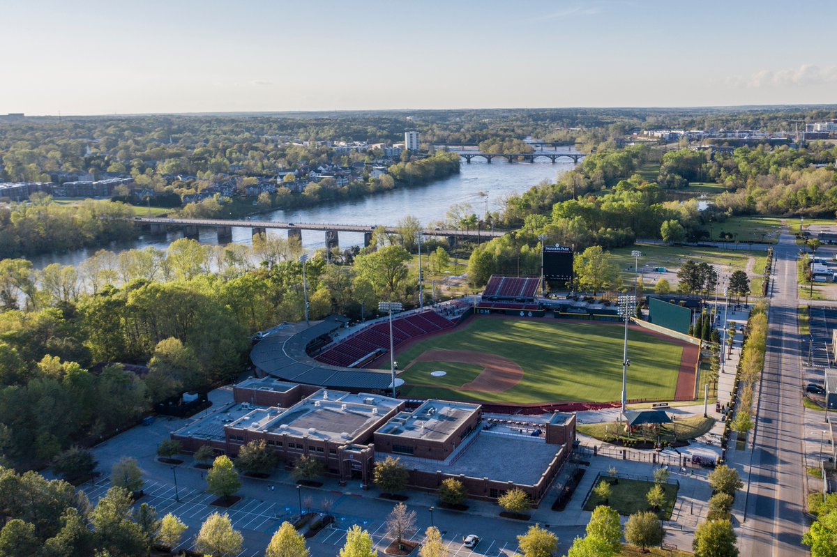 Founders Park from a bird's-eye view! What a photo!!

#Gamecocks