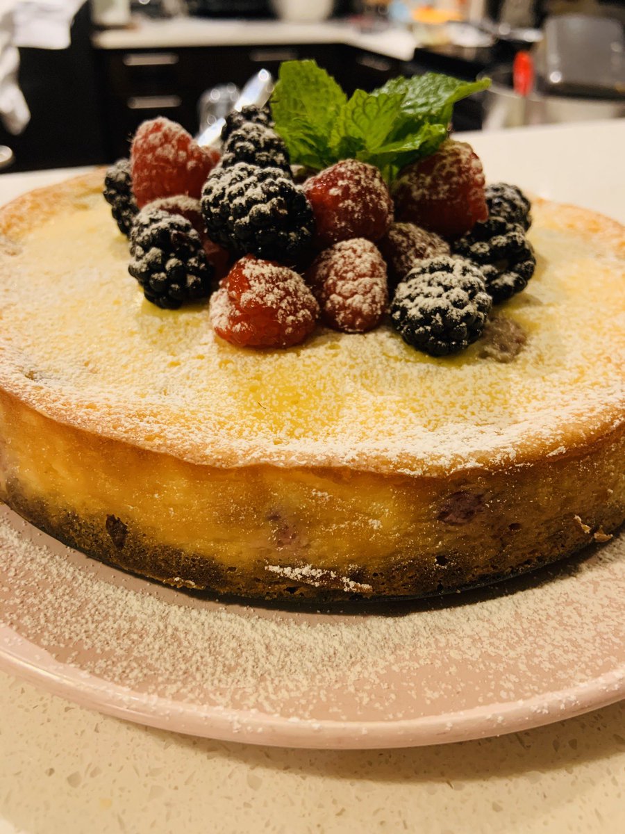 ShaziaMir71's tweet photo. A very #NotSoFancy day for me today but I’ve just made this raspberry & white chocolate cheesecake so maybe I am somewhat #sofancy #sofancyFriday🤔 #covidKitchen @labcentral 😁 https://t.co/emwHy3rj50