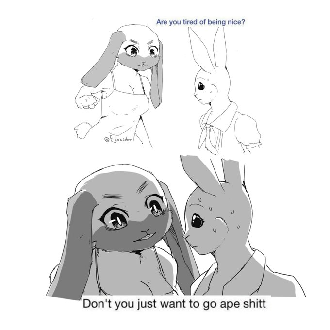 I'm so fucking excited for Kyu and Haru to meet in canon

#beastars 