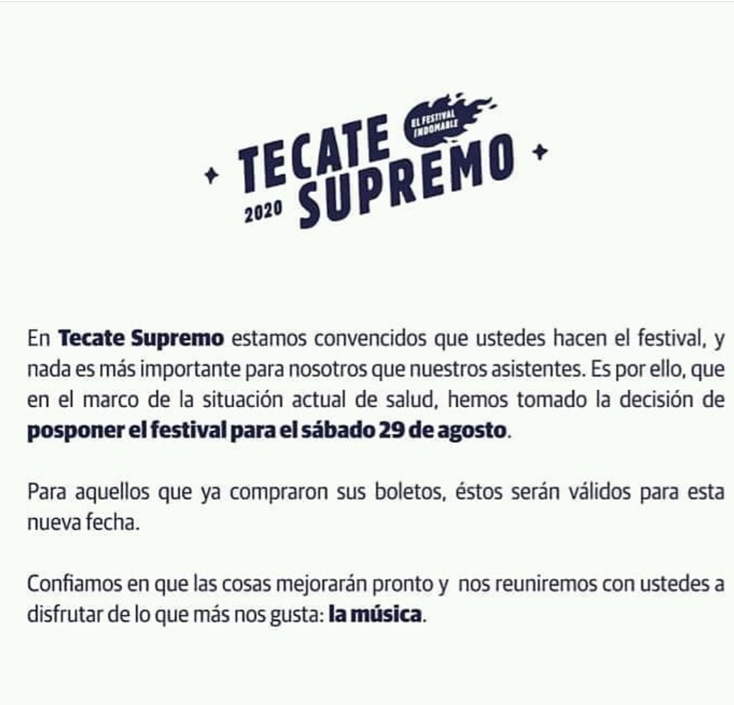 sylvie_lengjel's tweet photo. New date! The festival is postponed until August 29, 2020.
@iamlpofficial
#repost @tecatesupremo
#iamlp #iamlpofficial #laurapergolizzi #lp #songwriter #lostonyou #lpsouthamericatour #hearttomouth #future_beat #officialglobalLPfanclub #LA #lpcanada #newalbum #tecatesupremo https://t.co/oYsvl0HBke