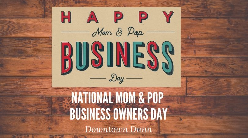 DowntownDunn's tweet photo. National Mom &amp; Pop Business Owners Day is March 29th but don't wait until then to support local businesses. #discoverdowntowndunn https://t.co/lhfal0eDtN