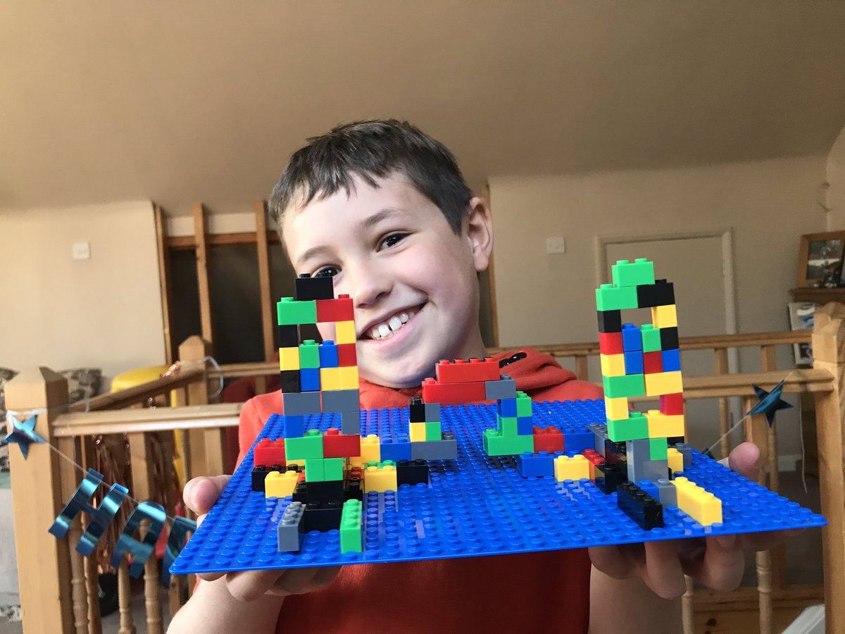 NicolaP28's tweet photo. @monkeytigershow lego challenge (1) gloop fun and bubbles in a field! Toby done great  maths today and wrote down 1-29 . We are reading Narnia together, he misses you all, i ache all over- dam Joe Wicks 😫 https://t.co/GY26Vi1NXz