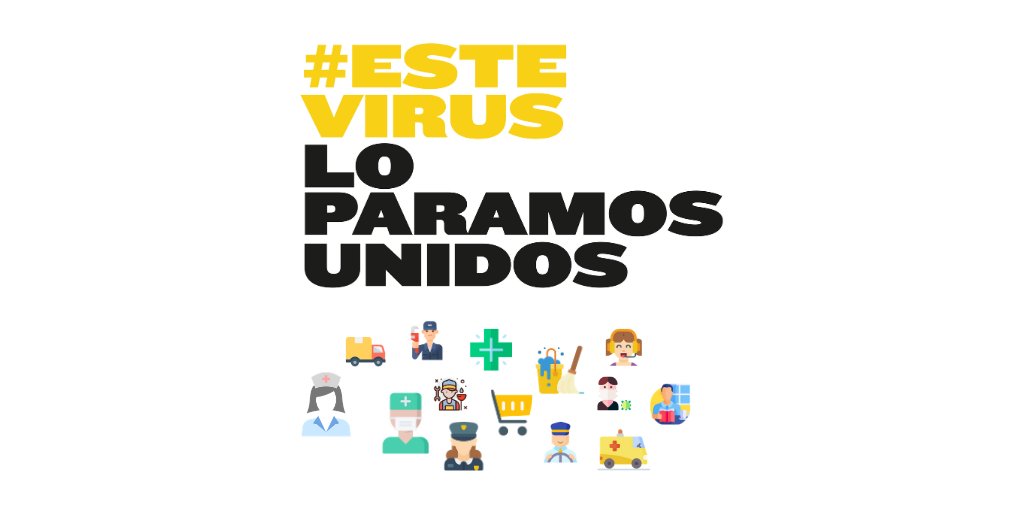sanidadgob's tweet photo. Gracias por darlo todo cuando los demás lo necesitan. 

¡Porque junt@s somos más fuertes!

👏👏👏👏👏👏👏👏

#EsteVirusLoParamosUnidos https://t.co/WSEyu3fZgg