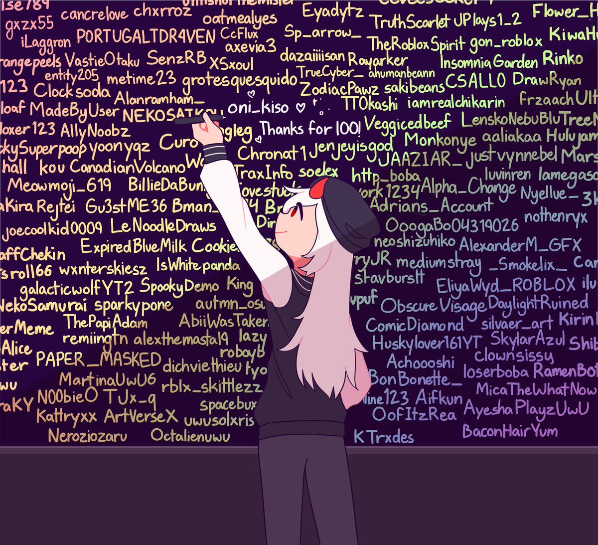 Moved On Twitter Thank You For 100 Followers It Took Me A Good While To Write Out All The Names And Arrange Them All The Names That Have Been Cut - twitter good roblox usernames that have not been used Moved On Twitter Thank You For 100 Followers It Took Me A Good While To Write Out All The Names And Arrange Them All The Names That Have Been Cut - good roblox usernames that have not been used