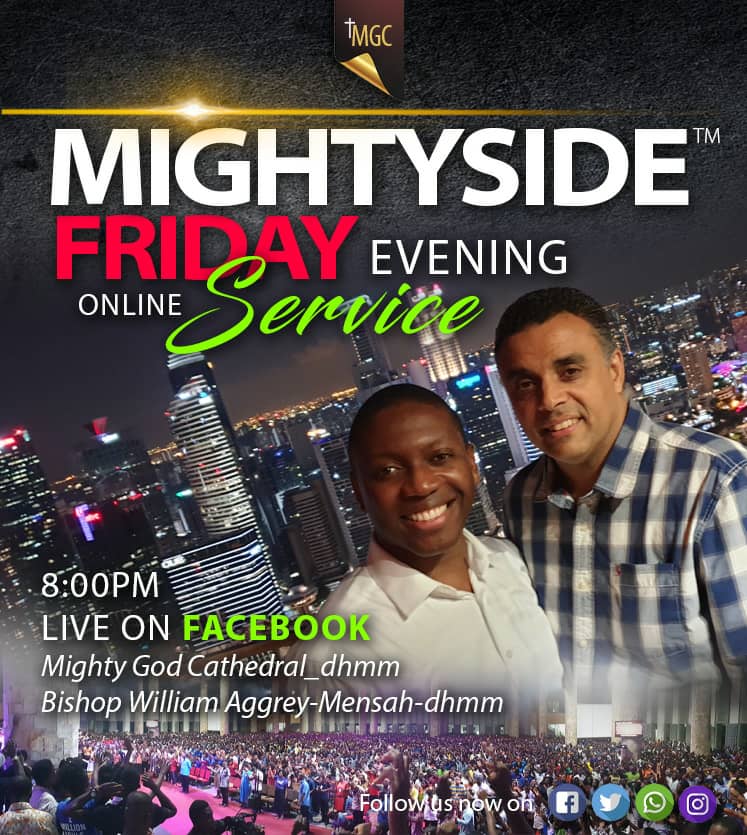 BishopWilliamAM's tweet photo. Another day to get connected to our Father, Stay tuned for a powerful Online Service.
#8pmsharp
#MightySide
#OnlineService https://t.co/cqVhMZTSYP