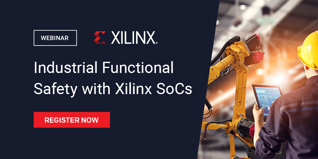 AMDembedded's tweet photo. Don’t miss our free #webinar. We'll show how heterogeneous multiprocessing in Xilinx Zynq-7000 #SoCs and #Zynq UltraScale+ #MPSoCs provide #functionalsafety and adaptability for your #IIoT products.
Sign up here: https://t.co/b1rNfJcqKW https://t.co/fU0wnI3GFp