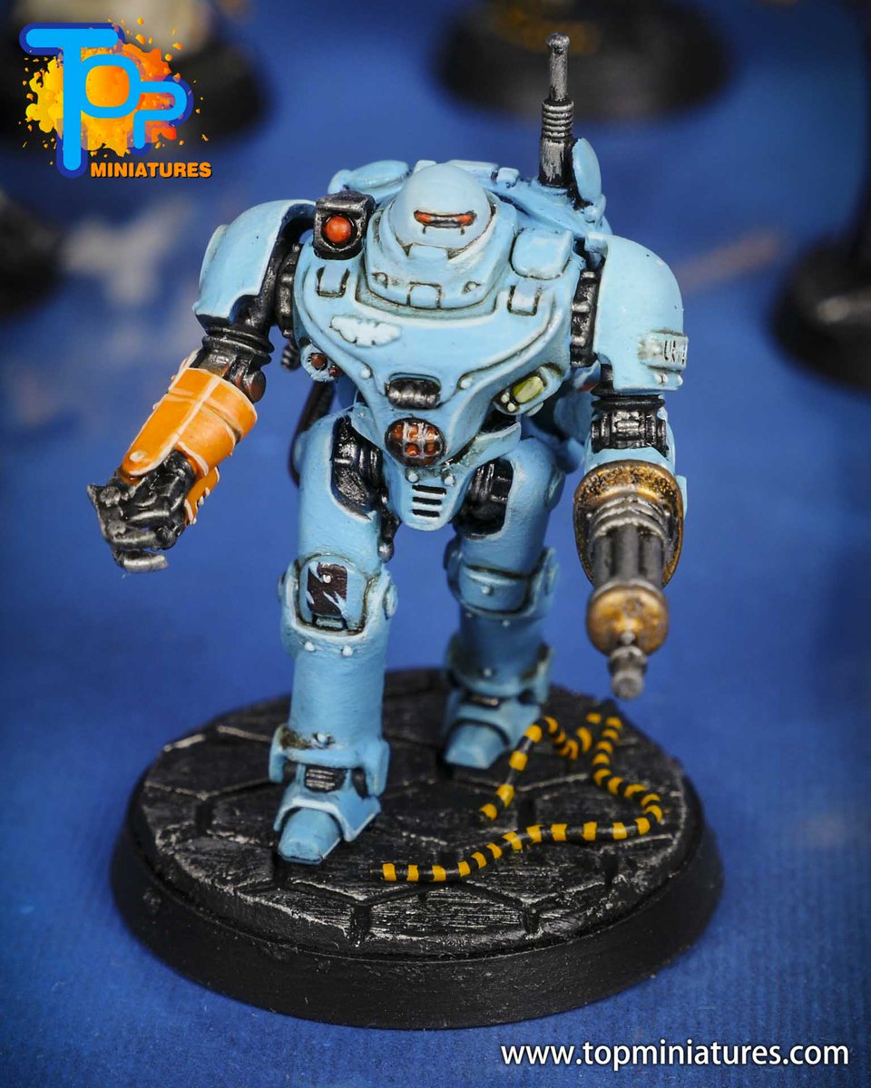 TopMiniatures's tweet photo. UR-025 is a thinking machine and one of the legendary "Men of Iron" sentient robots who threatened the earlier human civilisation of the Dark Age of Technology many millennia ago.

#miniatureart #paintingstudio #blackstonefortress #warhammerquest #janusdraik #ur025 #menofiron https://t.co/TTdjVeJTuL