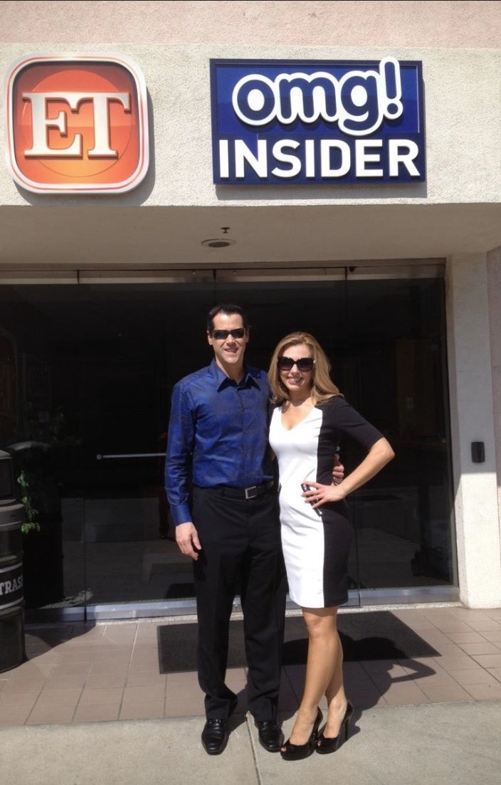 DanielleMayoras's tweet photo. #FBF to 7 years ago today when we were not quarantined, but instead in sunny #California for meetings, including one with @etnow. #wonderfulmemories #DanielleAndAndy #loveourjobs #missingCalifornia #missingcali #tvhosts #attorneys #prequarantinelife #staywell #celebrity #legal https://t.co/RNNHyxxpsV