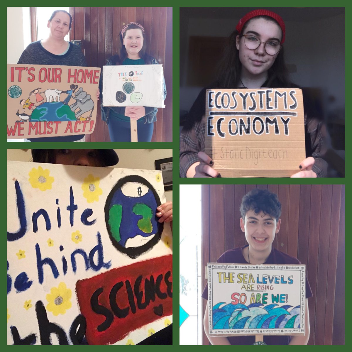FFFCavan's tweet photo. We can not go out and strike because of COVID-19 - so we joined the #climatestrikeonline. You can join by using that hashtags #digitalstrike #stailcdigiteach #stailcaeráide. 🌏🤗

#fridaysforfuture #climatestrike #coronavirus #ireland #teamtrees #climateaction #noplanetb https://t.co/sLbXLbJYSF