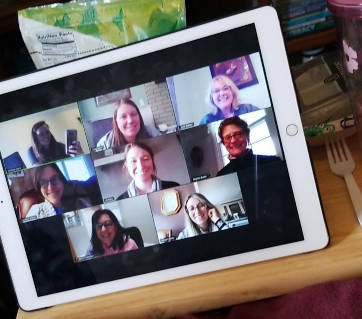 MissJoynt's tweet photo. First grade team planning #DOfamily #onlyWB https://t.co/qI288ufUZw