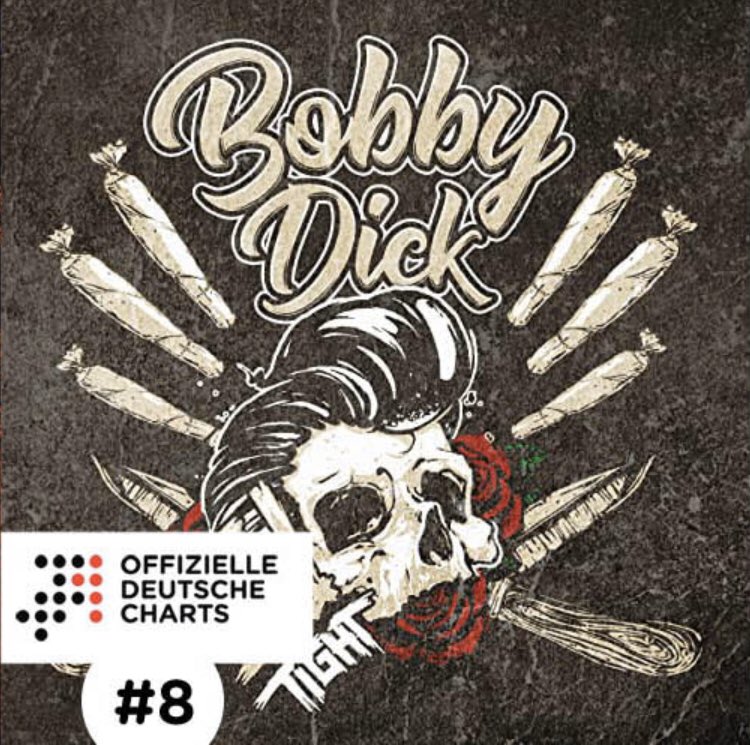 PlaetterPi's tweet photo. Herzlichen Glückwunsch zu Platz 8 der Album Charts! @1bobbydick @WilmaP_ #bobbydick #btight https://t.co/DRi01KlSBl