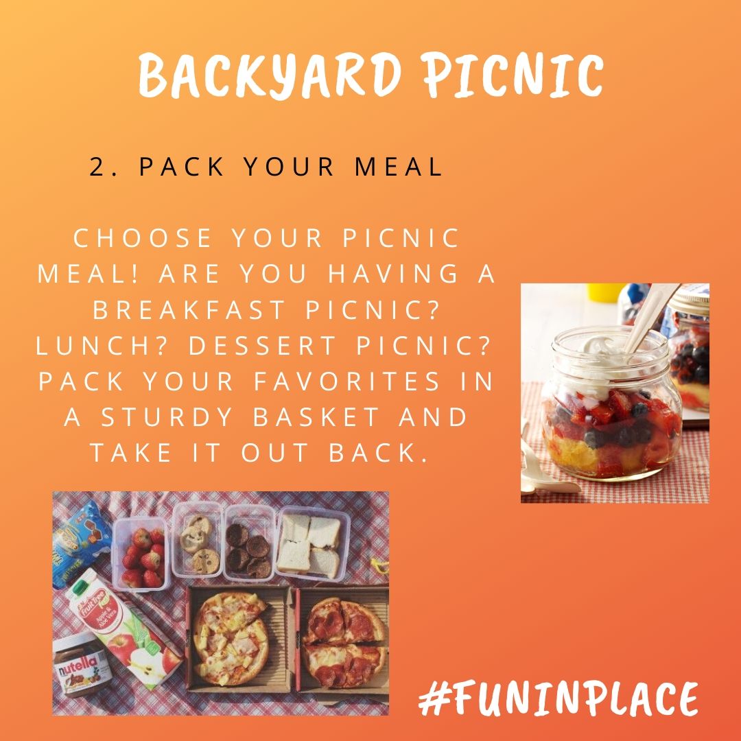 rleparks's tweet image. Its almost lunch! How about trying something new?

#funinplace #backyardpicnic