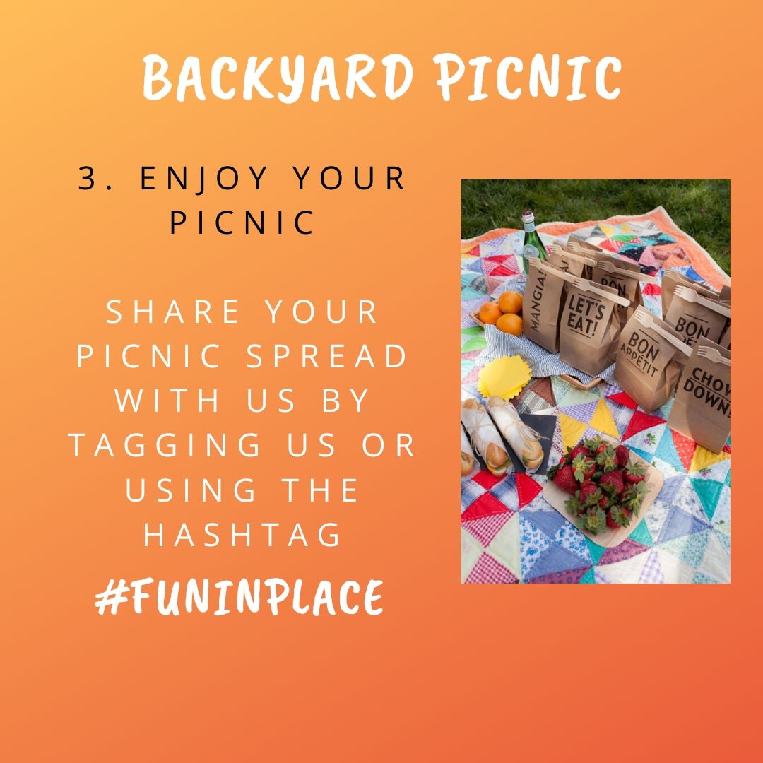 rleparks's tweet image. Its almost lunch! How about trying something new?

#funinplace #backyardpicnic