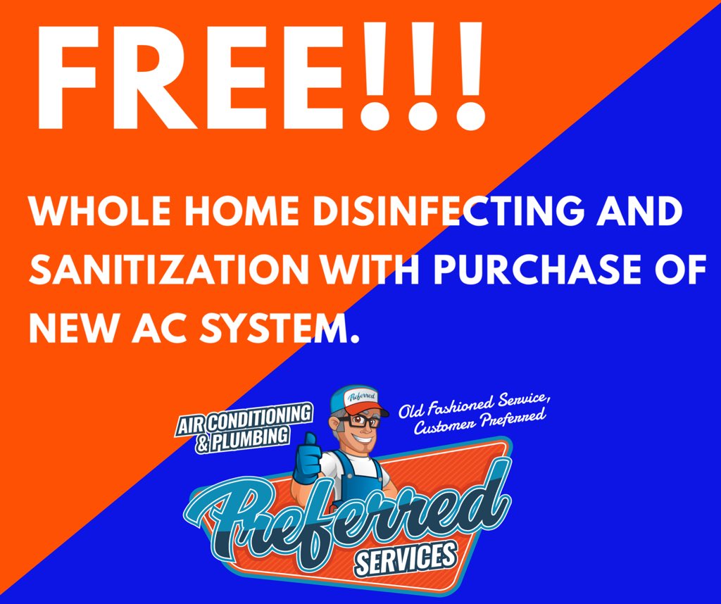 prefservices1's tweet photo. Get the best pricing since 2016 and get our whole home sanitizing services at no charge!
In addition we have up to 
18 MONTHS 
✅NO PAYMENTS
✅NO INTEREST  
✅NO MONEY DOWN 
Prepare for the brutal desert heat and save more than ever before!  
(760) 863-0832 https://t.co/tdRSlz4ezZ