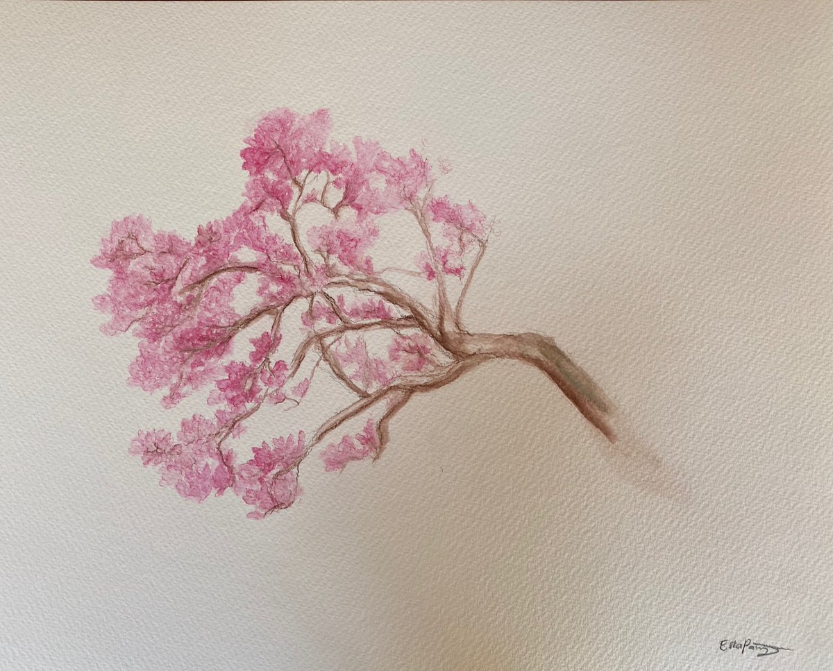 bhsecm's tweet photo. Remote learning doesn’t mean we can’t continue teaching the arts. Beautiful painting for Mr. Casey’s painting class by Y2 student Ella P. @bhsecm @manhattanHS @NYCSchools  @BHSEC https://t.co/GyK092eJ0l