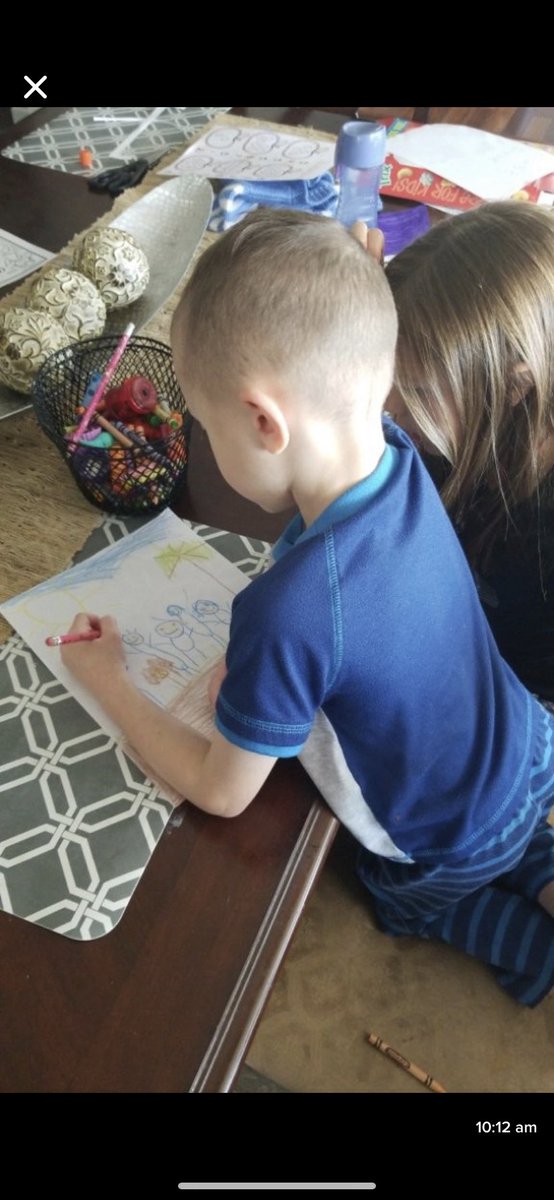 MrsLewisNpals's tweet photo. I love receiving photos of my students enjoying learning at home! Although I miss seeing them in the classroom, this warms my heart ❤️ https://t.co/udu2LzW4iX